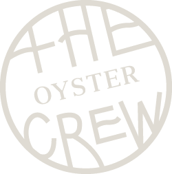 The Oyster Crew Logo Grey